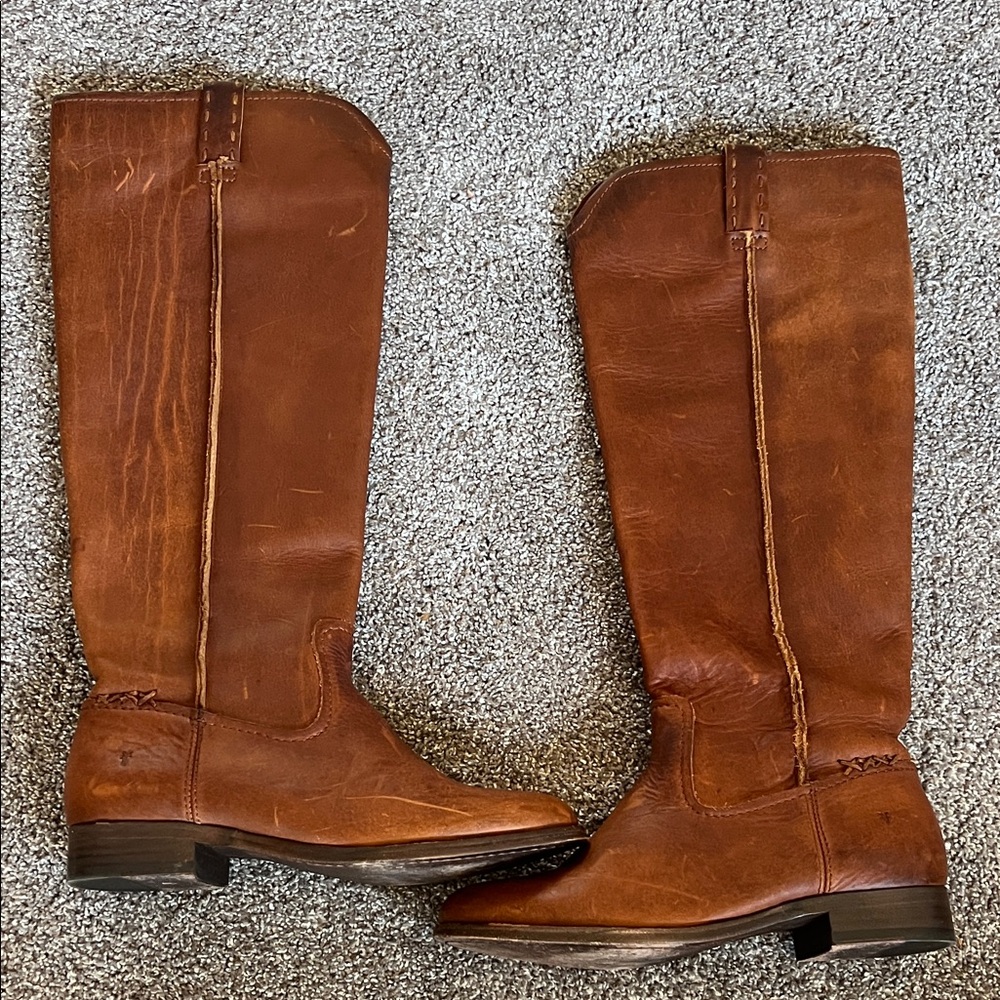 Frye Brown Heeled Boots for Women